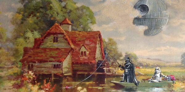 Τι δουλειά έχει το φάντασμα των Ghostbusters σε αυτόν τον παλιό πίνακα;