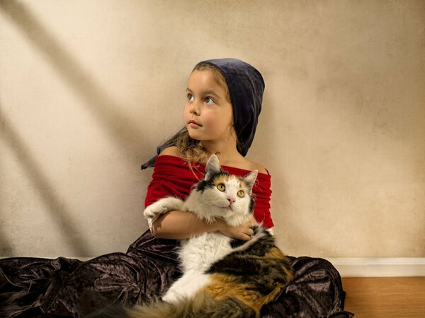 Όταν ένας φωτογράφος εμπνέεται από την Αναγέννηση και την 5χρονη κόρη του