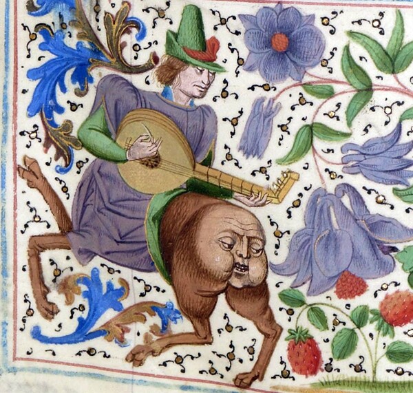  Ιπτάμενοι φαλλοί και παράλογες εικονογραφήσεις σε χειρόγραφα του μεσαίωνα