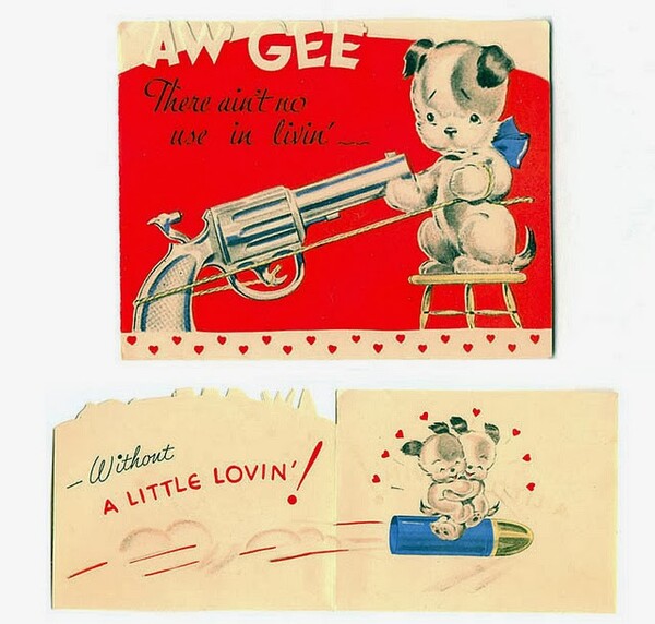 Οι 30 πιο αλλόκοτες vintage κάρτες του Αγίου Βαλεντίνου