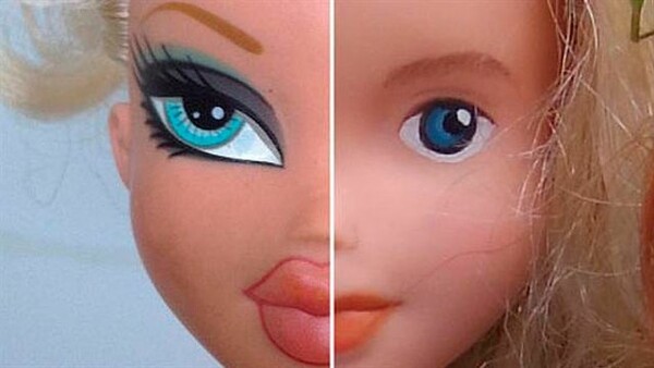 Οι glamorous μοδάτες κούκλες χωρίς μακιγιάζ