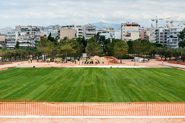 H πρώτη ξενάγηση στο νέο μητροπολιτικό πάρκο της Αθήνας