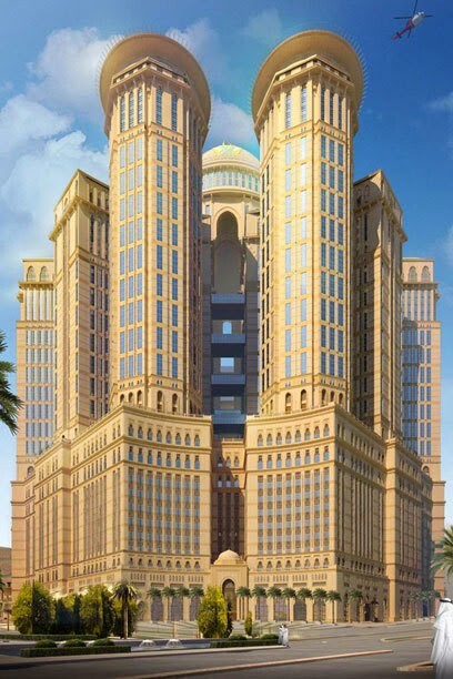 Το μεγαλύτερο ξενοδοχείο του κόσμου κατασκευάζεται στη Μέκκα 