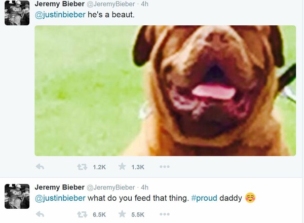 Ο πατέρας του Bieber καμαρώνει για τις γυμνές φωτογραφίες του γιου του
