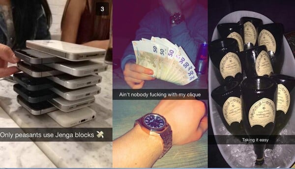 Tα πλουσιόπαιδα του Snapchat