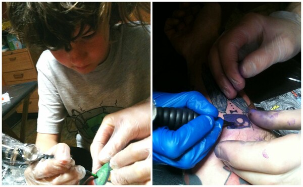 Αυτός ο μπαμπάς κάνει τατουάζ τις ζωγραφιές του γιού του από τότε που ήταν τεσσάρων ετών