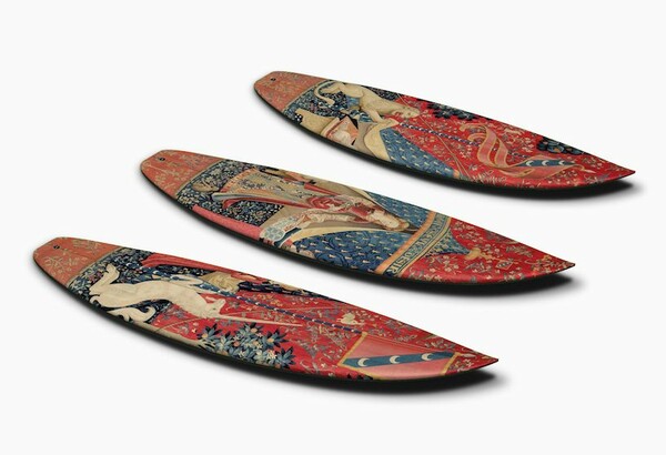  Surf και ευρωπαϊκή μεσαιωνική τέχνη – Μία συλλεκτική σειρά σανίδων