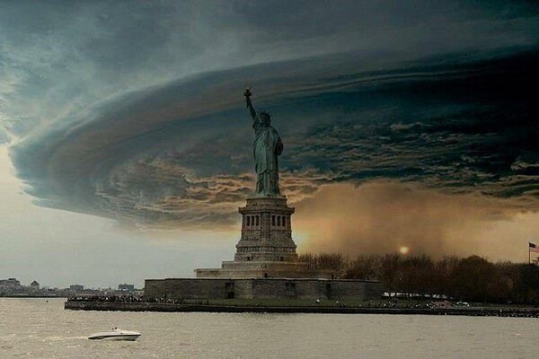 Απίστευτες φωτογραφίες του τυφώνα Sandy