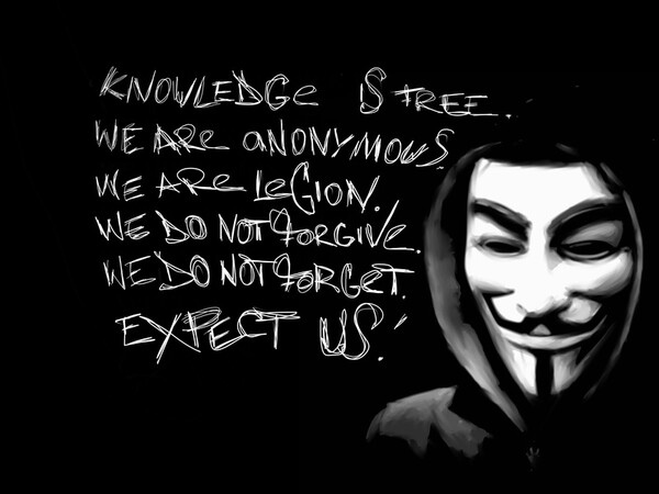 Νέο μήνυμα προς Έλληνες από τους Anonymous