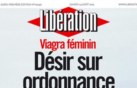 Το πρωτοσέλιδο της ημέρας: Στην πρώτη σελίδα της Liberation το «Viagra για γυναίκες»