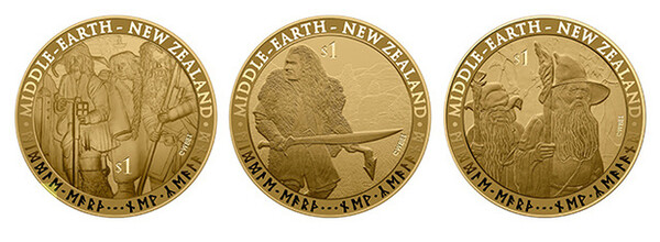 Η Νέα Ζηλανδία θα κυκλοφορήσει νομίσματα με θέμα τον Άρχοντα των Δαχτυλιδιών