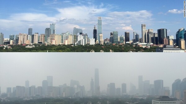 Γιατί άλλαξε ο ουρανός του Πεκίνου πριν και μετά τη μεγάλη εθνική παρέλαση