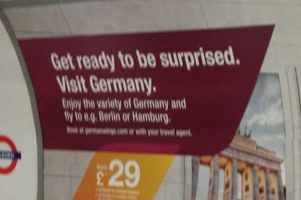 «Ετοιμαστείτε να εκπλαγείτε», ήταν ο τίτλος διαφημιστικής καμπάνιας της Germanwings