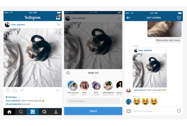 Το Instagram ανανέωσε την υπηρεσία ανταλλαγής μηνυμάτων, Instagram Direct
