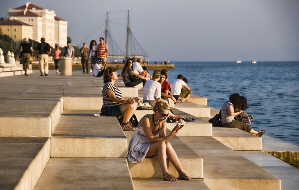 Στην Κροατία η προκυμαία και η θάλασσα παίζουν μουσική