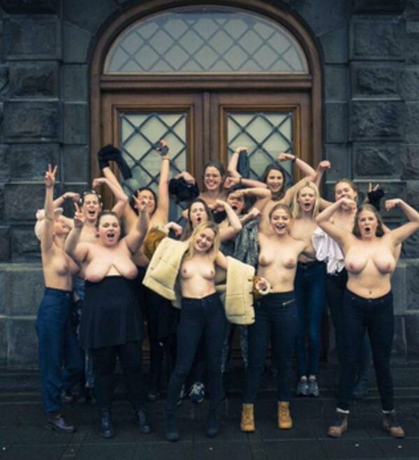 Το «κίνημα της ελεύθερης θηλής» χτυπά την Ισλανδία
