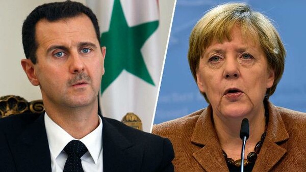 Μέρκελ εναντίον Άσαντ - Απέκλεισε συνεργασία μαζί του και τόνισε πως οι Σύροι διαφεύγουν από το καθεστώς του
