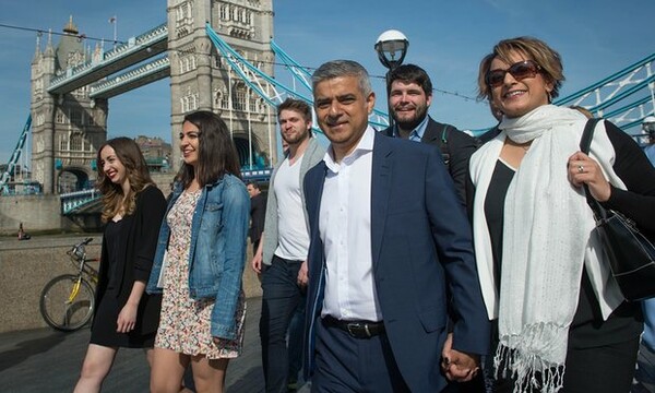 Ο Sadiq Khan γίνεται απόψε ο πρώτος Μουσουλμάνος Δήμαρχος του Λονδίνου