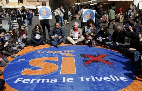 Η Ιταλία κάνει δημοψήφισμα για την εξόρυξη υδρογονανθράκων στην χώρα