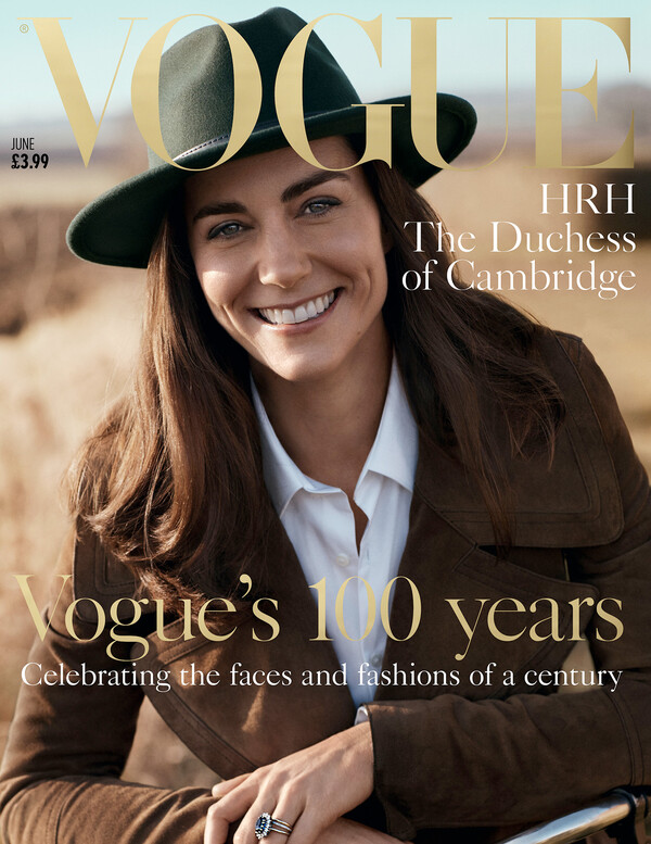 H Δούκισσα του Κέιμπριτζ στο επετειακό εξώφυλλο της Vogue