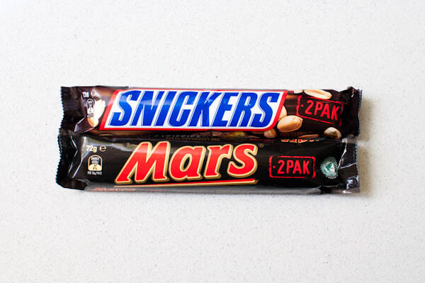 Ανακοίνωση ΕΦΕΤ για τις σοκολάτες «MARS» και «SNICKERS»