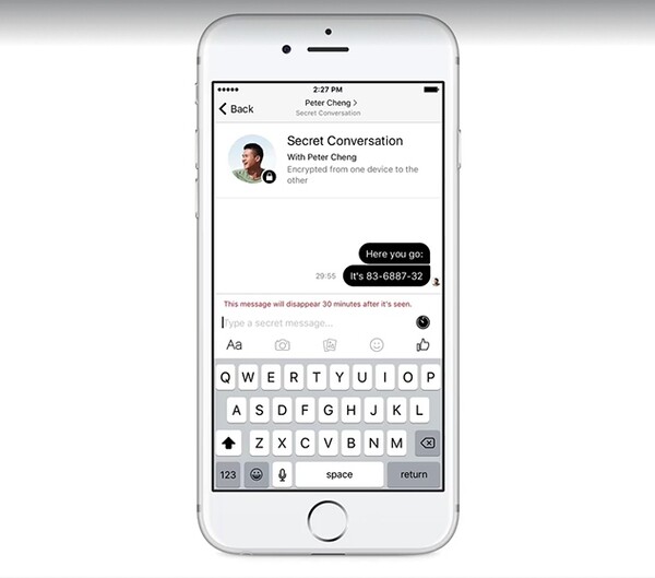 Το Facebook ετοιμάζει μηνύματα που θα «αυτοκαταστρέφονται» σε λίγα δευτερόλεπτα
