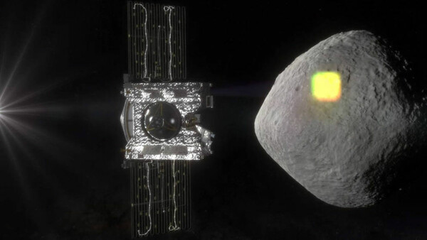 Διαστημικό σκάφος έτοιμο να προσεδαφιστεί σε αστεροειδή, μόλις για 5 δευτερόλεπτα