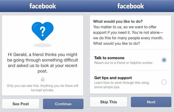 "Βοήθησε έναν φίλο που έχει ανάγκη": Ο οδηγός του Facebook για πρόληψη και μείωση των αυτοκτονιών στο διαδίκτυο