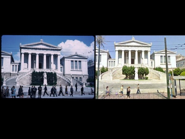 54 σημεία της Ελλάδας, όπως ήταν μισό αιώνα πριν και όπως είναι τώρα