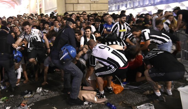 1.400 τραυματίες από το ποδοπάτημα στην Ιταλία - Βίντεο κατέγραψαν τον πανικό και το χάος