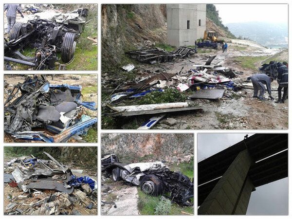 Nταλίκα έπεσε σε γκρεμό βάθους 70 μέτρων στην Εγνατία - Νεκρός ο οδηγός