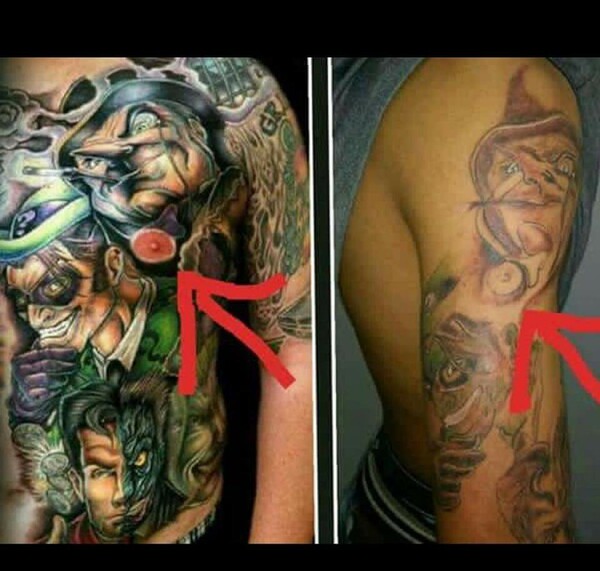 Κάποιος έκλεψε σχέδιο για τατουάζ από φωτογραφία και έκανε το χειρότεροι fail που έχουμε δει