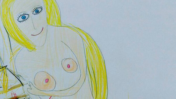 Αυτός ο πίνακας με τον Μακάριο και δύο γυμνές γυναίκες έχει προκαλέσει μεγάλες αντιδράσεις