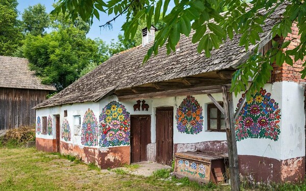 Ένα μικρό χωριό της Πολωνίας είναι γεμάτο από γκράφιτι με λουλούδια― αλλά γεμάτο!