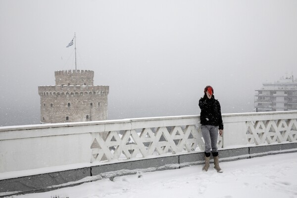 Θεσσαλονίκη: Νέα χιονόπτωση-Αλάτι περιμένει αύριο η Περιφέρεια