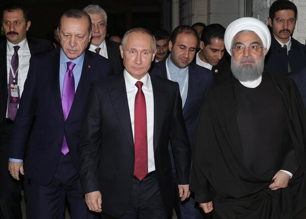 Πούτιν, Ερντογάν και Ροχανί σύμμαχοι για την «τελική συντριβή» του Ισλαμικού Κράτους