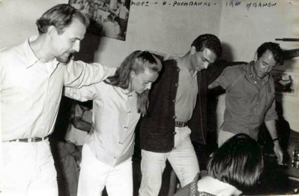 H Ζαν Μορό στην Ελλάδα τον Οκτώβριο του 1965
