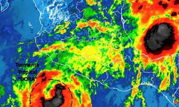 Μεξικό: Σαρώνει η τροπική καταιγίδα Ντόρα