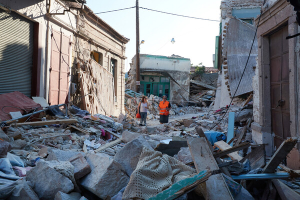 1061 είναι πλέον τα μη κατοικήσιμα κτίσματα από τον σεισμό στη Λέσβο
