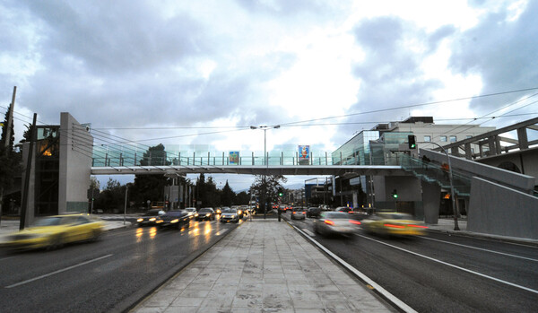 Δύο νέες πεζογέφυρες στην Αθήνα - Περισσότερη ασφάλεια