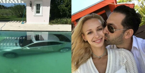 Εξοργισμένη πρώην έριξε μέσα στην πισίνα την πανάκριβη Mercedes του φίλου της για να τον εκδικηθεί