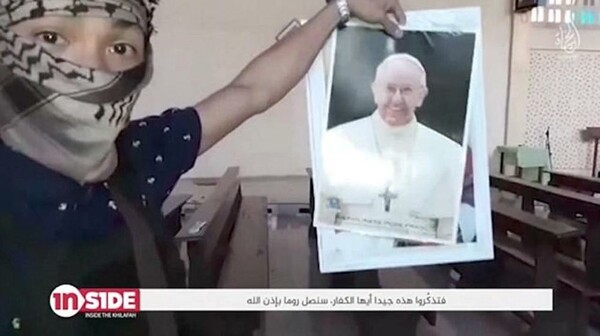Το Ισλαμικό Κράτος απειλεί την Ιταλία και τον πάπα Φραγκίσκο: «Θα φτάσουμε ως τη Ρώμη»