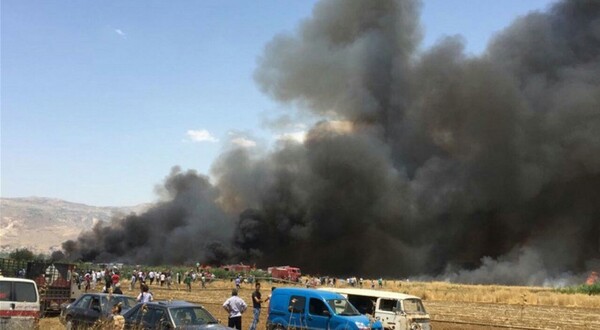 Μεγάλη πυρκαγιά σε καταυλισμό σύρων προσφύγων στον Λίβανο - Τουλάχιστον 3 νεκροί