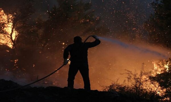 Μεγάλη πυρκαγιά στο Κορίθι της Ζακύνθου