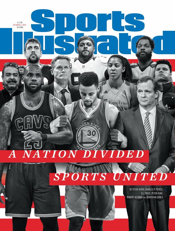 Η «ανθρώπινη αλυσίδα» του Sports Illustrated κατά του Τραμπ