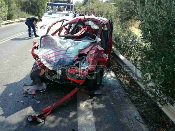 Κρήτη: Ένας νεκρός από σύγκρουση τουριστικού λεωφορείου με οχήματα- Τουλάχιστον τρεις τραυματίες