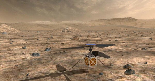 Η NASA θα στείλει ελικόπτερο στον Άρη - Το πρώτο που θα πετάξει στον ουρανό άλλου πλανήτη