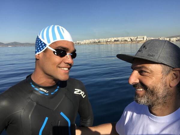 Ο Σπύρος Χρυσικόπουλος θα κολυμπήσει 140 χλμ. μέχρι το Καστελόριζο