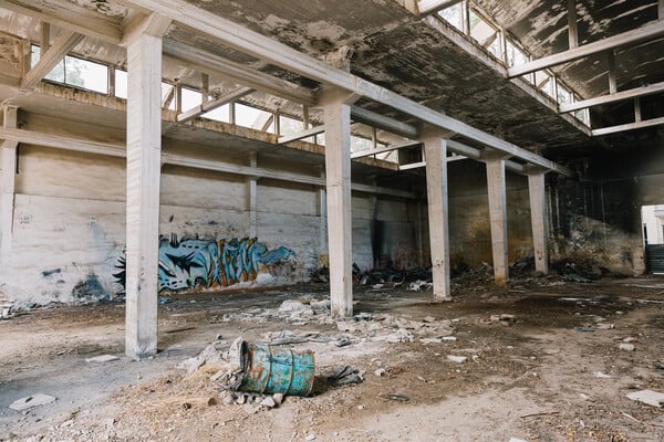 παλιό εργοστάσιο χρωμάτων Ίρις