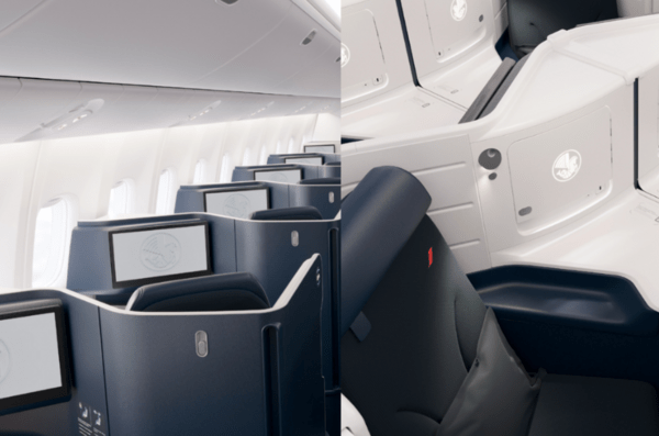 Η Air France προσθέτει μια συρόμενη πόρτα στις θέσεις της Business Class
